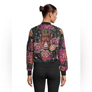 Robert Graham Meredith Silk Embroidered Bomber